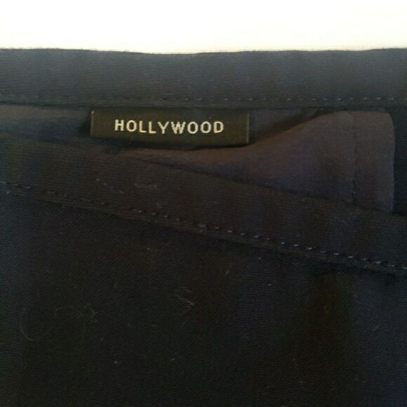 Talbots Pants Womens 16P Navy Blue Hollywood Petite Stretch Pull On Career Wear - Picture 3 of 9